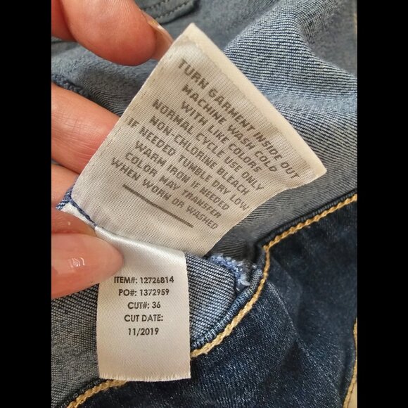 Torrid Crop Denim Jacket - Picture 6 of 7